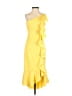 Likely Yellow Cocktail Dress Size 00 - photo 1