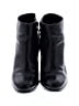 Stuart Weitzman 100% Leather Black Ankle Boots Size 8 - photo 2