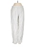 Theory 100% Linen Stripes Ivory Linen Pants Size 2 - photo 1