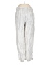 Theory 100% Linen Stripes Ivory Linen Pants Size 2 - photo 2