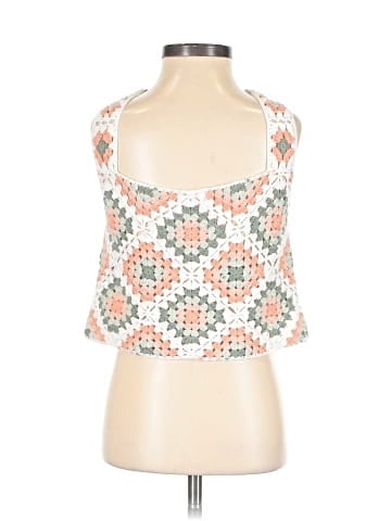 Pink Lily Sleeveless Top (view 2)