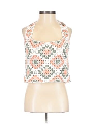 Pink Lily Sleeveless Top (view 1)