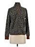 THML Animal Print Brown Pullover Sweater Size S - photo 1