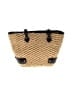 Brighton Solid Color Block Chevron-herringbone Checkered-gingham Tan Gold Shoulder Bag One size - photo 3