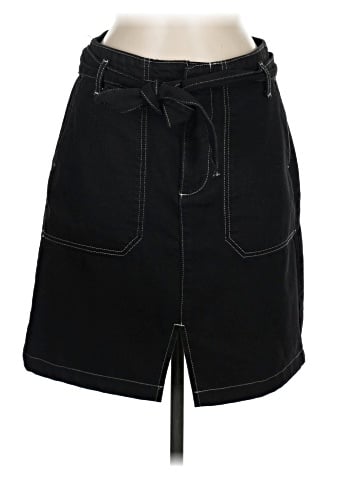 Topshop Denim Skirt (view 1)