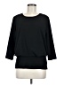 CAbi 100% Polyester Black 3/4 Sleeve Top Size M - photo 1