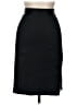 Charles Nolan Solid Black Formal Skirt Size 8 - photo 1
