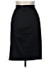 Charles Nolan Solid Black Formal Skirt Size 8 - photo 2