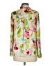 Unbranded Floral Green Long Sleeve Blouse Size M (estimated) - photo 2