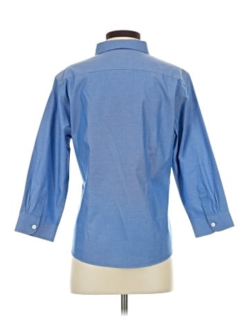 L.L.Bean 3/4 Sleeve Button-Down Shirt (view 2)