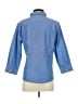 L.L.Bean 100% Cotton Blue 3/4 Sleeve Button-Down Shirt Size 0 - photo 2