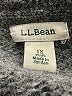 L.L.Bean 100% Lambswool Solid Gray Cardigan Size 1X - photo 7