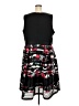 Carmen Marc Valvo Graphic Black Cocktail Dress Size 22 - photo 2