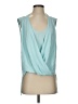 BCBGMAXAZRIA Teal Sleeveless Blouse Size S - photo 1