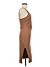 Do & Be Solid Brown Cocktail Dress Size M - photo 4