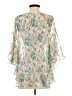 Sundance Silver 3/4 Sleeve Blouse Size XS - photo 2