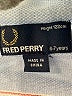 Fred Perry 100% Cotton Blue Short Sleeve Top Size 6 - photo 3