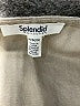 Splendid 100% Linen Tan Sleeveless Blouse Size M - photo 7