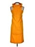 Hours Color Block Orange Casual Dress Size S - photo 2