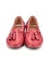 Marc Joseph New York 100% Leather Red Flats Size 9 - photo 2