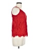 Mi ami Red Sleeveless Blouse Size M - photo 4