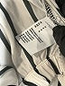 American Eagle Outfitters 100% Polyester Stripes Ivory Long Sleeve Blouse Size M - photo 8