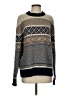 OAK + FORT Chevron-herringbone Gray Pullover Sweater Size XS - photo 1