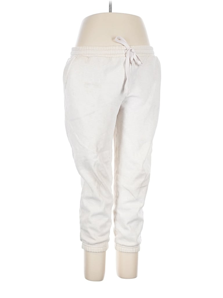 Pre-owned Fabletics Casual Pants In Ivory