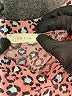 Entro 100% Rayon Animal Print Pink Short Sleeve Blouse Size S - photo 7
