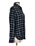 Treasure & Bond Plaid Blue Long Sleeve Button-Down Shirt Size XS - photo 4