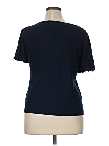 Lauren by Ralph Lauren Short Sleeve Top (view 2)
