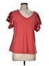 Cure Red Short Sleeve Top Size M - photo 1