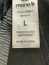 Mono b Solid Black Active Pants Size L - photo 8