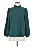J.Crew 100% Polyester Teal Long Sleeve Blouse Size M - photo 1