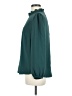 J.Crew 100% Polyester Teal Long Sleeve Blouse Size M - photo 5