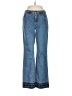 Dry Goods 100% Cotton Chevron-herringbone Blue Jeans Size 4 - photo 1