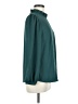 J.Crew 100% Polyester Teal Long Sleeve Blouse Size M - photo 4
