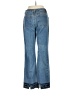 Dry Goods 100% Cotton Chevron-herringbone Blue Jeans Size 4 - photo 2