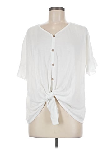 Joie Short Sleeve Blouse (view 1)