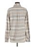 PrAna Stripes Gray Long Sleeve Button-Down Shirt Size M - photo 2