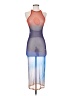 OFF-WHITE Graphic Blue Purple Cocktail Dress Size XXS (estimated) - photo 1