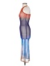 OFF-WHITE Graphic Blue Purple Cocktail Dress Size XXS (estimated) - photo 5