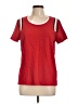 Tommy Hilfiger Red Short Sleeve Top Size L - photo 1