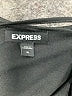 Express Solid Black Cocktail Dress Size XL - photo 7