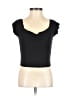 Cotton On Black Short Sleeve Top Size P (petite) - photo 1