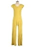 Treasure & Bond Solid Yellow Jumpsuit Size S - photo 2