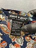 About A Girl 100% Polyester Paisley Gray 3/4 Sleeve Blouse Size L - photo 7