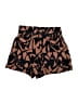A New Day Print Brown Shorts Size XS - photo 2