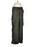 Aerie 100% Viscose Green Cargo Pants Size S - photo 1