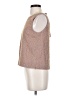 Paper Crown 100% Polyester Gold Sleeveless Top Size XXS (petite) - photo 5